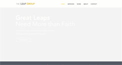 Desktop Screenshot of leapgroup.com